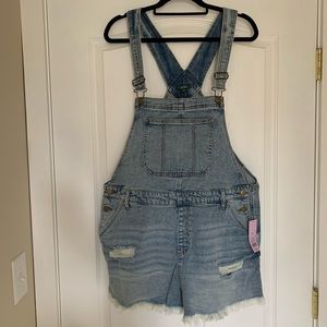 Denim Shortalls